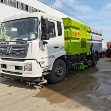 水泥厂里面吸扫车在哪买_18吨天锦道路洗扫车_煤场路面清扫车