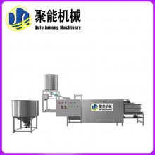 聚能175型豆腐皮机自动送料时产300斤操作简单