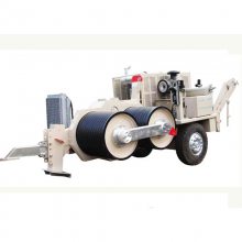 架空線路液壓卷揚機電力導(dǎo)線放線牽引機液壓牽引機電纜布防張牽機
