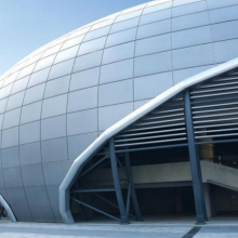 润盈告诉你双曲铝单板加工成型的方法