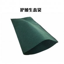 湖北武汉河道护坡生态袋 黄冈边坡绿化植生袋