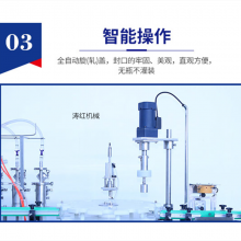 四头液体灌装生产线，定量直线式灌装机，除草剂农药灌装生产线