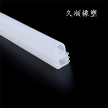 供应久顺 耐高温硅胶密封条安徽 彩色实心硅胶条 防水硅胶密封条