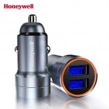 霍尼韦尔HZCC2双USB车载充电器 Honeywell双口快充头 24W手机充电器