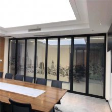 惠州会议室双层玻璃隔断隔音墙设计安装