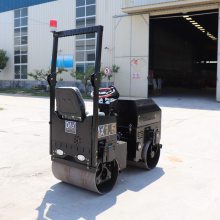 1.5吨小型压路机 回填路面用双钢轮压路机 座驾压实机