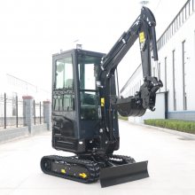 沃特小型18挖掘机果园开沟挖沟小挖机国产反铲微型微挖