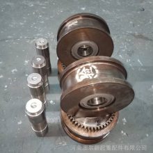 单梁起重机驱动装置 LD大车行走轮子 铸钢行车轮