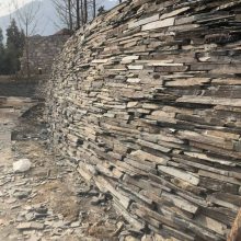 天然不规则青石板公园广场乡道铺路石乱型碎拼乱石青石板文化石