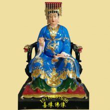 玉皇大帝神像 天父地母后土娘娘神像 天公老天爷神像塑像生产 七仙女 美女雕像