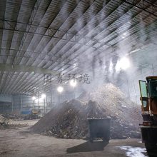 彩钢瓦屋顶喷水降温 农贸市场降温喷雾 洗煤厂除尘系统