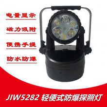 JIW5282轻便式多功能强光灯12W手提防爆检修灯