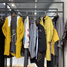 地摊货源女装供应链 英伦风格西装外套【恩迪斯】春 品牌折扣女装批发 欧洲风情外套 气质针织衫