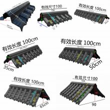 树脂墙帽 树脂围墙瓦 塑料院墙瓦 树脂墙头帽 合成树脂瓦 农村庭院乡村建设公园围墙古建筑园林寺院祠堂寺庙瓦