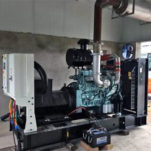80KW鸭粪沼气发电机 养鸭场废气综合利用自动化发电机组