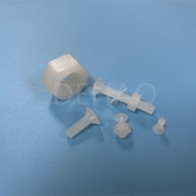 三通接头 PVDF 零件，外螺纹 PVDF 螺丝 螺帽 管件