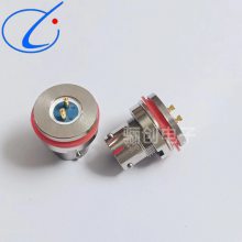 2芯圆形连接器 FQN14-2TJ-6 FQN14-2TJ-7 FQN14-2ZK 接插件 骊创