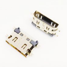 Mini HDMI 19PINƬĸ ƽ ĽȫSMT ³1.5 8.0/8.9L 