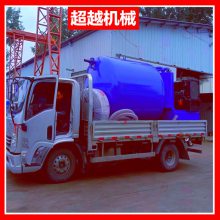 粉煤灰储存自卸吸灰车 100米高烟道抽灰机移动方箱一体吸灰机