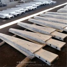 中重智能 结构简单护轨梭头P60 P50 P43 性能稳定