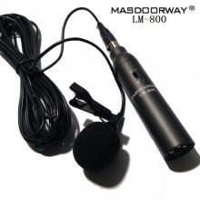 MASDOORWAY LM-800有线领夹式外接摄像机麦克风 小蜜蜂话筒