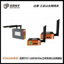 PLC远距离网络模块 支持1KM RJ45转modbus TCP通讯