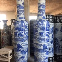 �����Ϻ�ͼ�����մɴ�ƿ �������մɴ�ƿ 1.8��2�׿�ҵ��仨ƿ