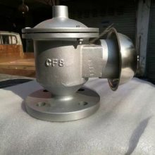 HXF4带呼出接管(阻火)呼吸阀 不锈钢材质 国标呼吸阀 法兰连接 DN25