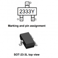 NCE2333Y SOT-23 ½Pǿ͹MOSFET