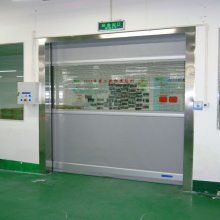 东 莞兴德抗风卷帘门 pvc快速卷帘门 品质可靠