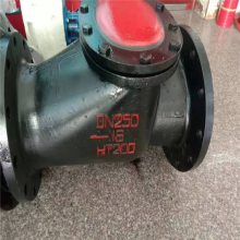 H44H-10 DN40 XUAN 宣球 HT200铸铁旋启式止回阀 污水管道阀