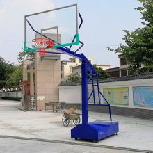 阳江哪有篮球架卖 地埋式球架3.05米高度 箱式篮球架钢化玻璃板换新