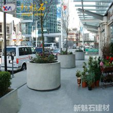 GRC花箱酒店商场水泥种植箱市政道路景观花槽方形户外花盆