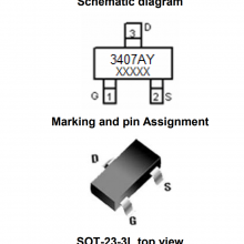 NCE3407AY SOT-23-3L ½NCE Pǿ͹MOSFET