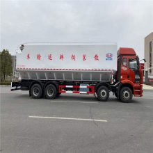 40方散装饲料车报价配置参数 国六散装饲料车