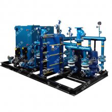 全自动水水汽水蒸汽冷热交换器 中央空调采暖用板式换热机组 汉华工业