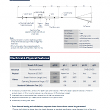 ձϸȵżUltra-Fine Sheathed Thermocouple CAT.NO.OMC-9006
