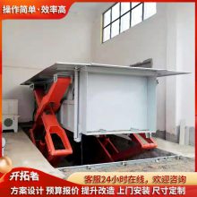 垃圾转运站压缩机 10立方地埋垃圾中转站压缩箱 城乡环卫一体化