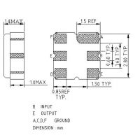 TA0430A 815.5MHz 806-825MHz ˲ 3X3 TST ǰѯ