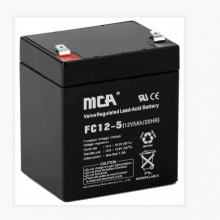 MCA蓄电池FC12-5 12V5AH铅酸电池含税运批发价