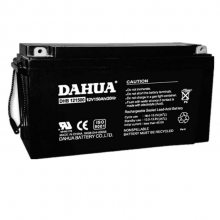 大华蓄电池12v80ah铅酸免维护DHB12-80阀控式密封机房设备用