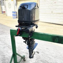 5米漁船掛漿機 四沖程9馬力船外機 汽油動力船掛機