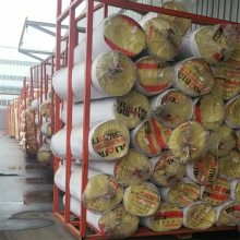 玻璃棉板 钢结构屋顶玻璃棉卷毡20k厚度100mm 单双面复合铝箔玻璃棉