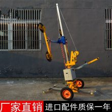 成德 半电动玻璃板材移动升降搬运推车 真空吸盘手推车 升降器手推车