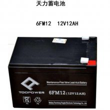 天力6FM12控制设备专用蓄电池12V12AH高功率放电性能