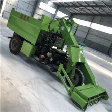 畜牧养殖牛羊刮粪车 干湿两用柴油铲屎机 自走式小型三轮铲屎车