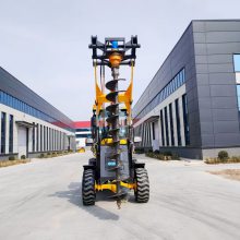 多功能钻孔机 铲车安装一机两用 门架式打桩机 出口质量