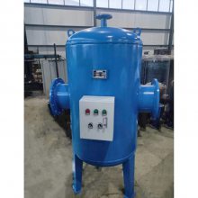 微泡排气除污设备 DN32螺旋除污器 微米空气杂质分离器来宾