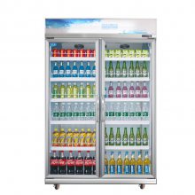 商用饮料柜 冷藏柜单门双门啤酒柜 立式超市水果保鲜冷藏展示柜