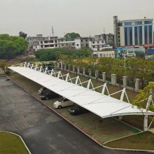 荆州松滋本地膜结构遮阳棚,设计施工